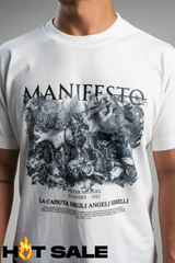 Camiseta Hombre Manifesto Caida De Los Angeles Camiseta