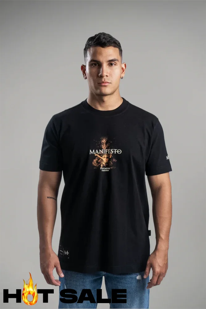 Camiseta Hombre Manifesto Numero De La Bestia Camiseta