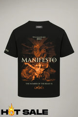 Camiseta Hombre Manifesto Numero De La Bestia Camiseta