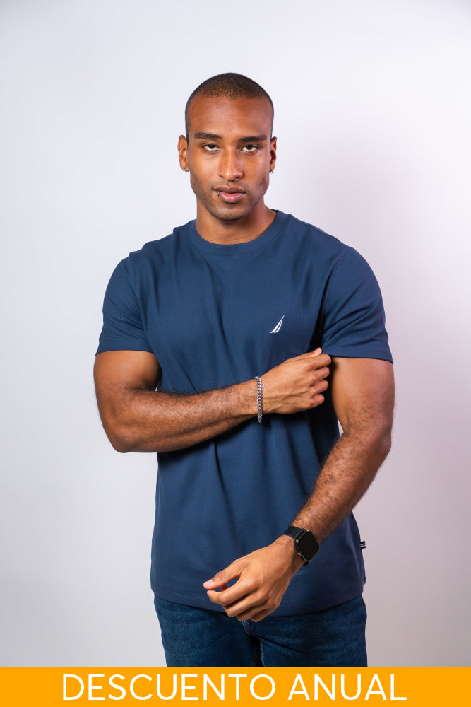 Camiseta Hombre Nautica Pique - Camiseta