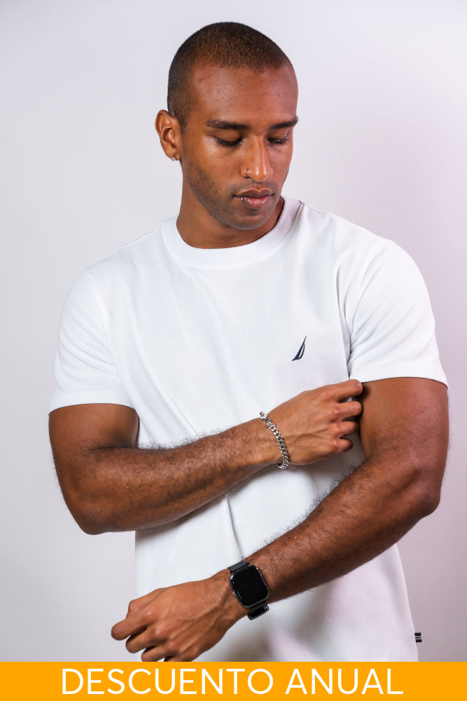 Camiseta Hombre Nautica Pique - Camiseta