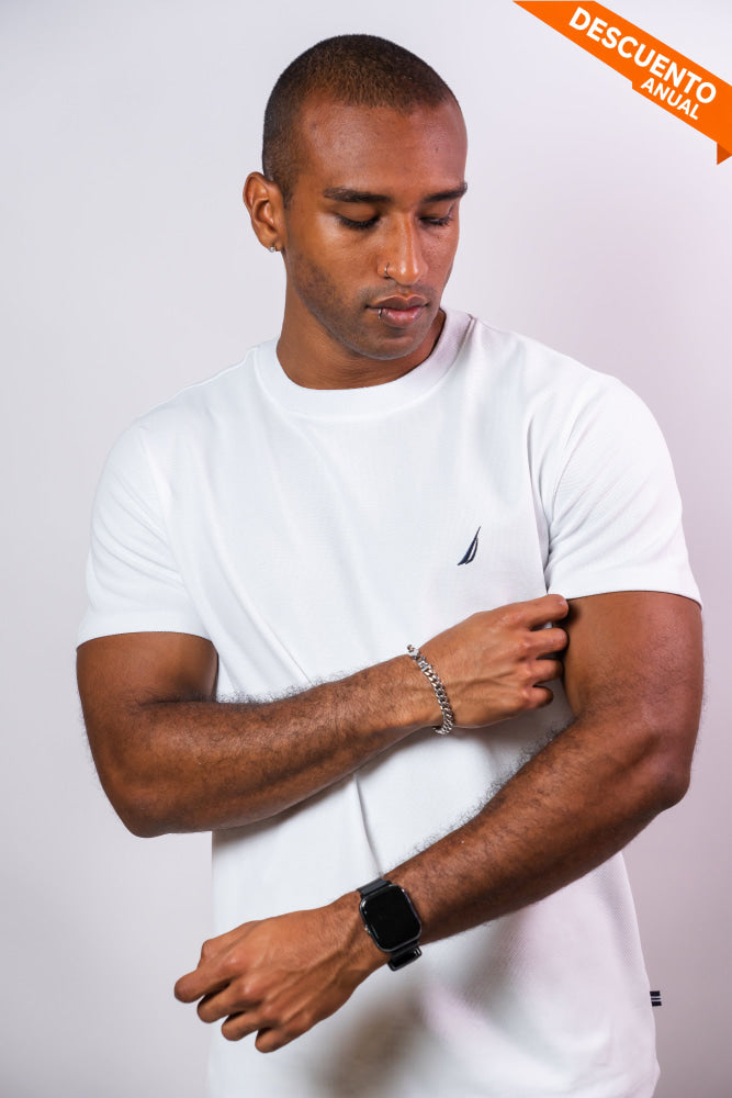 Camiseta Hombre Nautica Pique - Camiseta