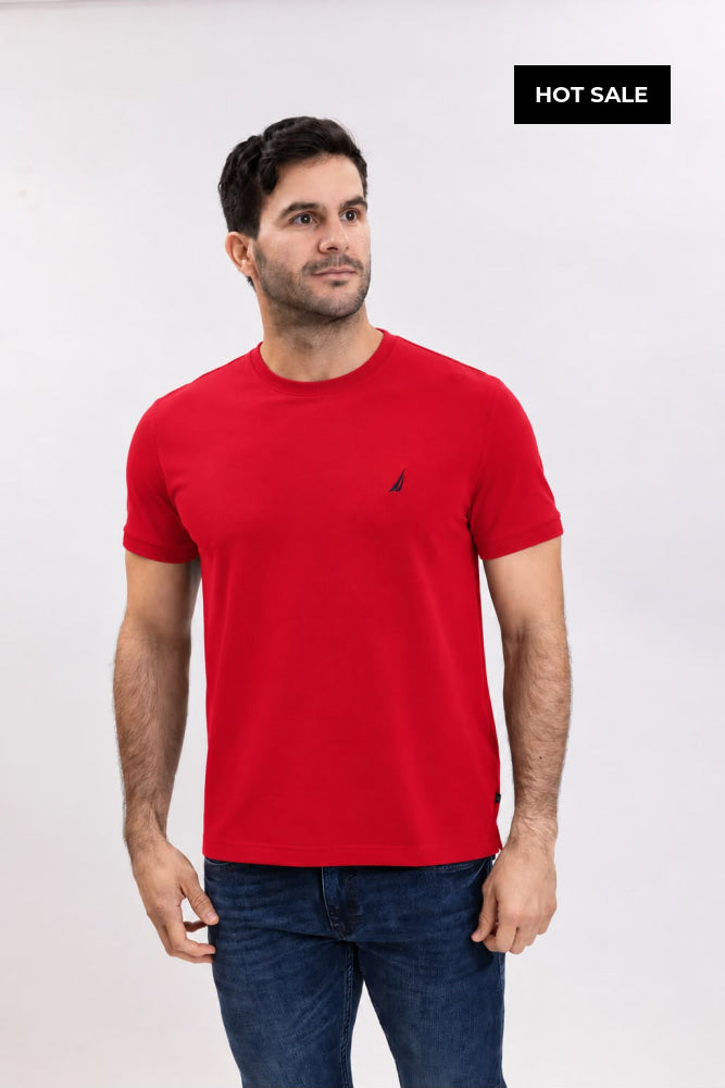 Camiseta Hombre Nautica Pique - Camiseta