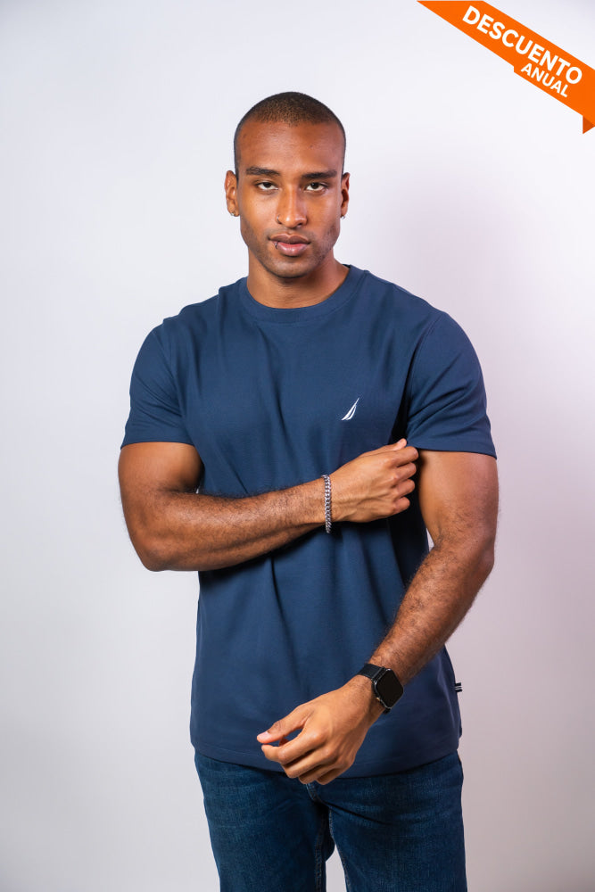 Camiseta Hombre Nautica Pique - Camiseta