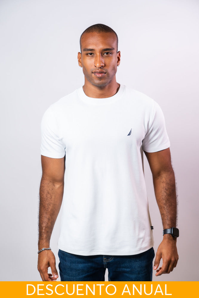 Camiseta Hombre Nautica Pique - Camiseta