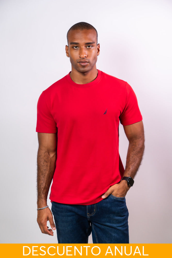 Camiseta Hombre Nautica Pique - Camiseta