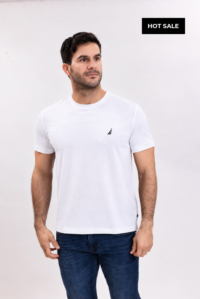 Camiseta Hombre Nautica Pique - XL - Camiseta
