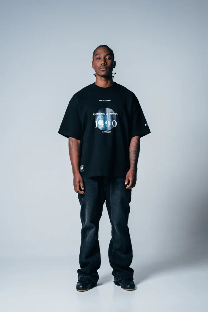 Camiseta Hombre Oversize Manifesto - Camiseta