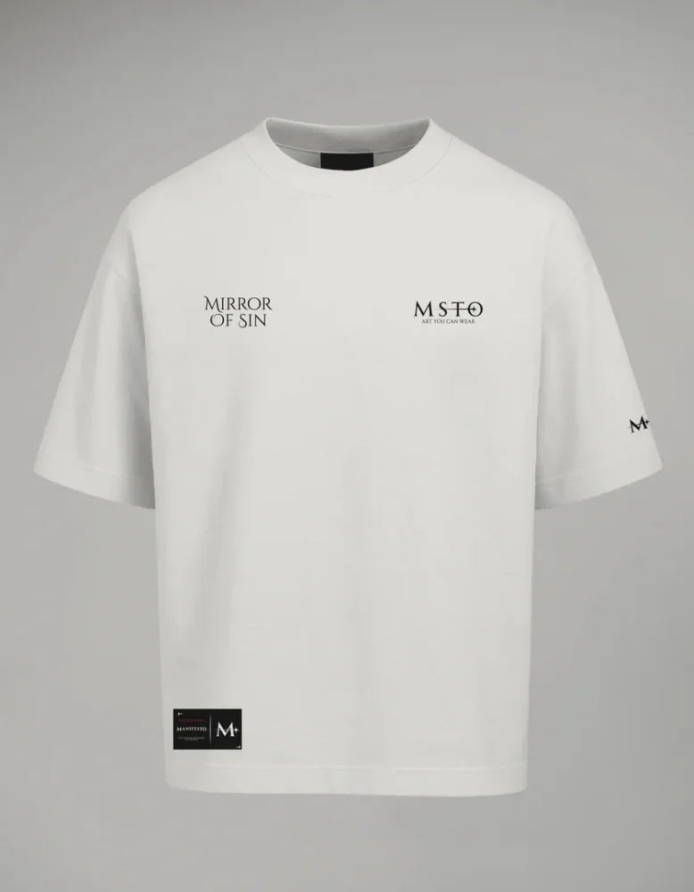 Camiseta Hombre Oversize Manifesto - Camiseta