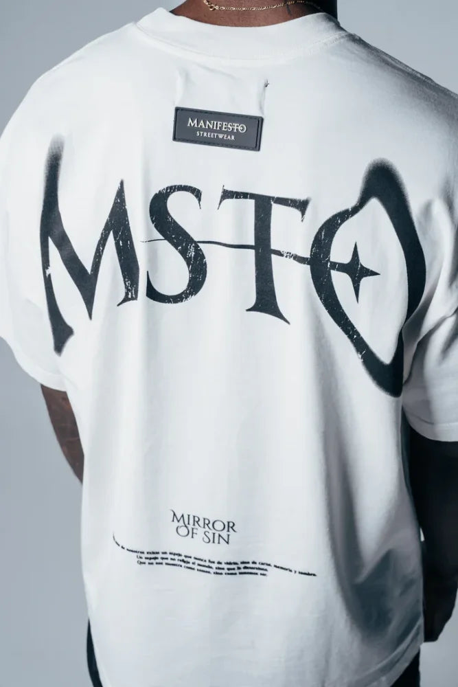 Camiseta Hombre Oversize Manifesto - Camiseta