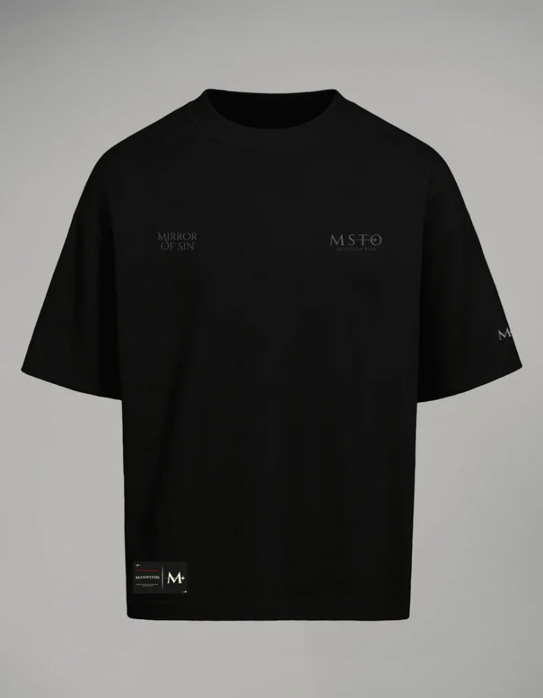 Camiseta Hombre Oversize Manifesto - Camiseta