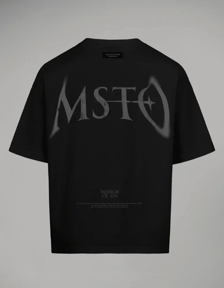 Camiseta Hombre Oversize Manifesto - Camiseta