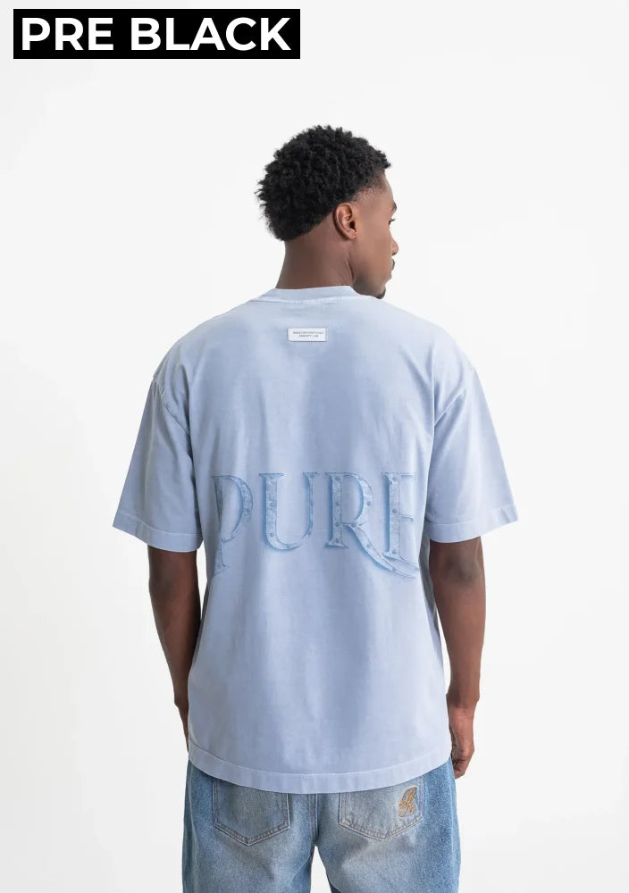 Camiseta Hombre Pure Gris Azul Camiseta