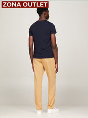Camiseta Slim Tommy Hilfiger Sky Camiseta