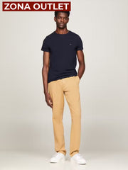 Camiseta Slim Tommy Hilfiger Sky Camiseta