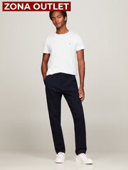 Camiseta Slim Tommy Hilfiger White Camiseta