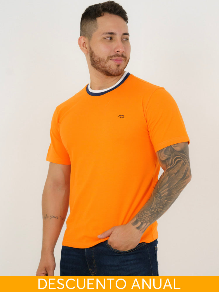Camiseta Oscar De La Renta Orange