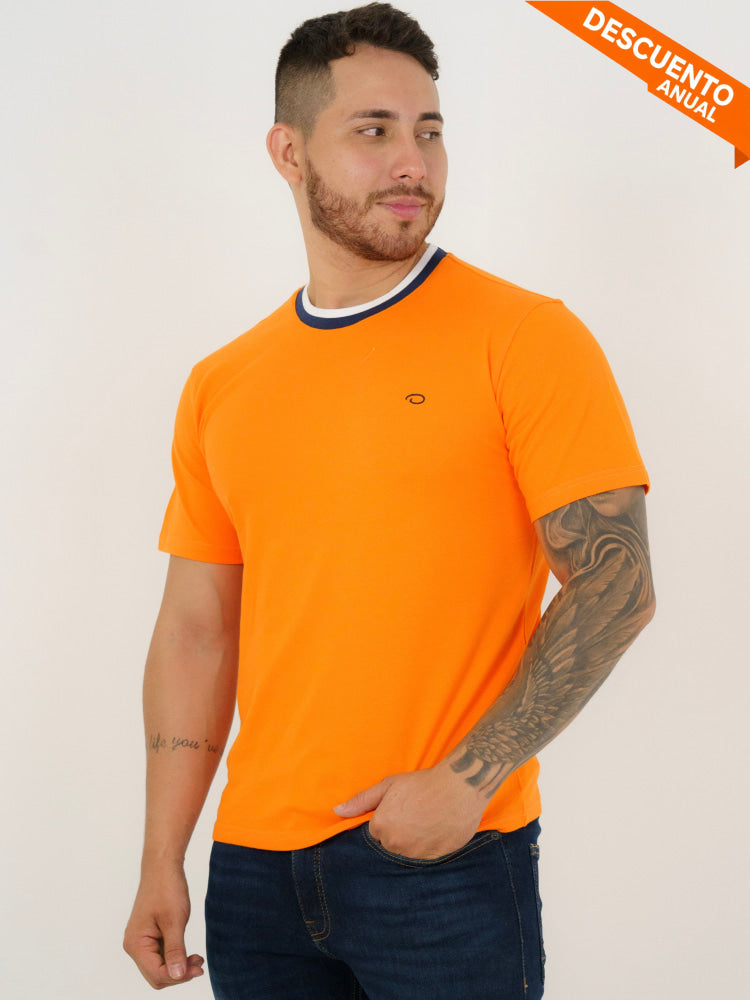 Camiseta Oscar De La Renta Orange