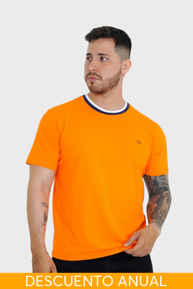 Camiseta Oscar De La Renta Orange