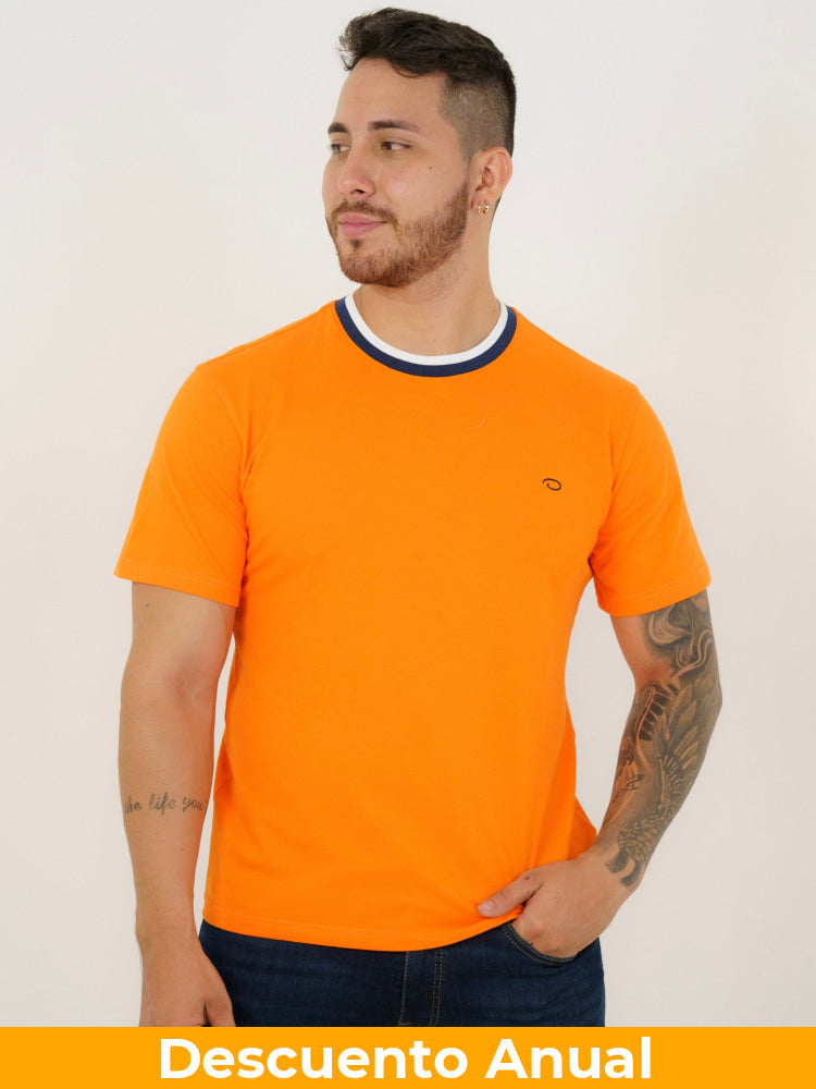 Camiseta Oscar De La Renta Orange