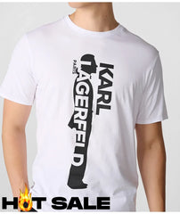 Camiseta Karl Lagerfeld White