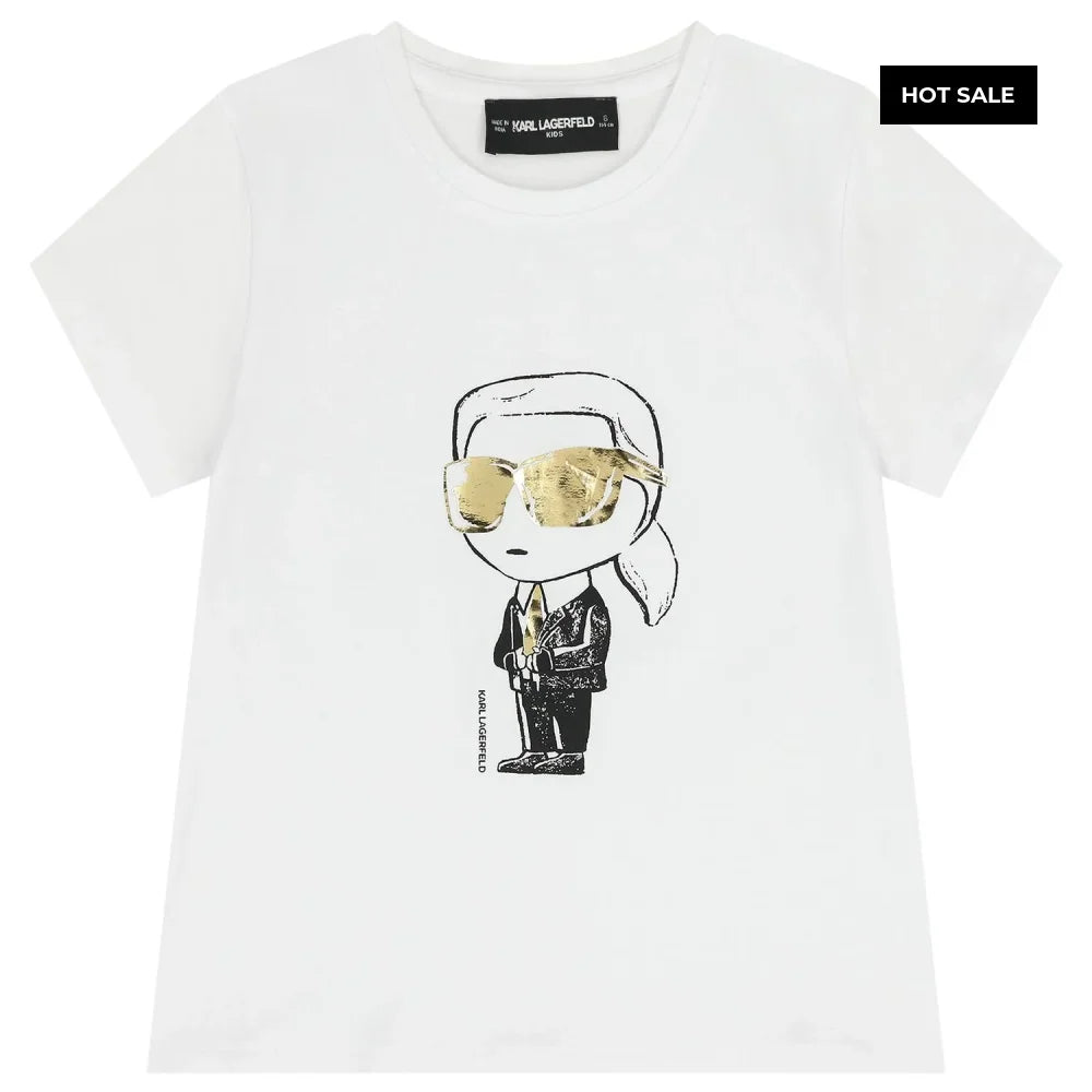 Camiseta Kids Karl Lagerfeld - Camisetas Kids