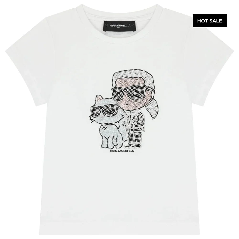 Camiseta Kids Karl Lagerfeld - Camisetas Kids