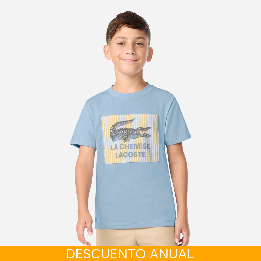 Camiseta Kids Lacoste - Camiseta Kids