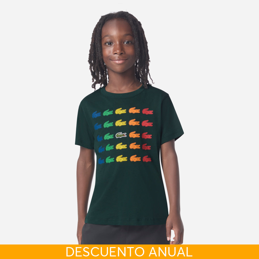 Camiseta Kids Lacoste - Camiseta Kids