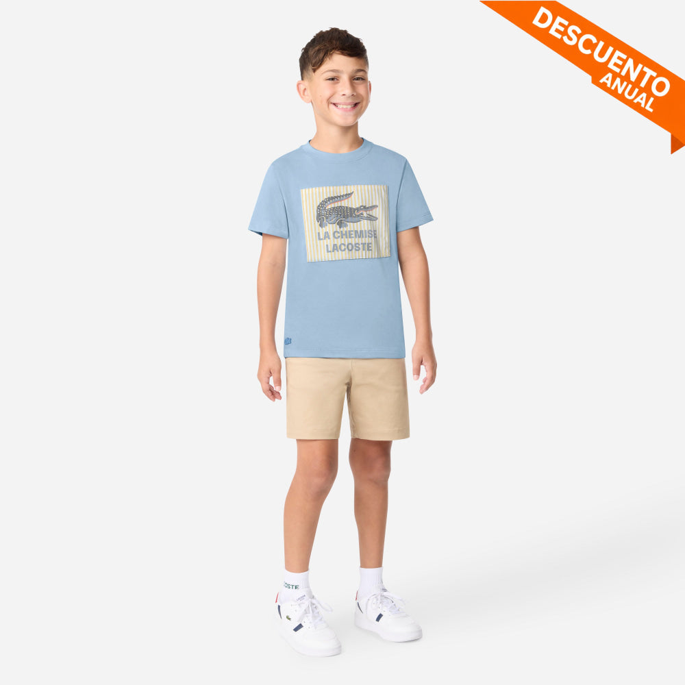 Camiseta Kids Lacoste - Camiseta Kids