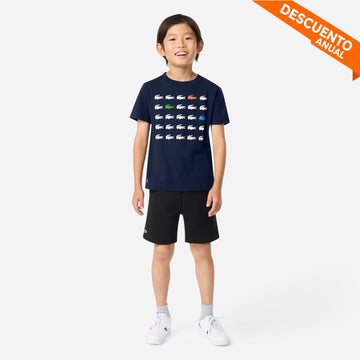Camiseta Kids Lacoste - Camiseta Kids