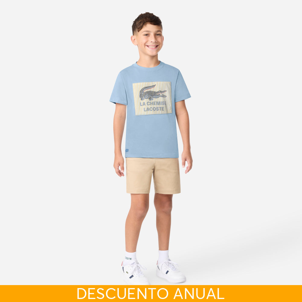 Camiseta Kids Lacoste - Camiseta Kids