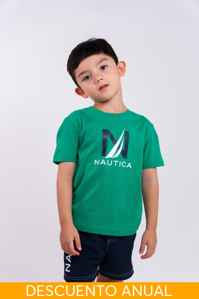 Camiseta Kids Nautica Playeras