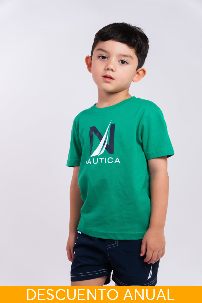 Camiseta Kids Nautica Playeras
