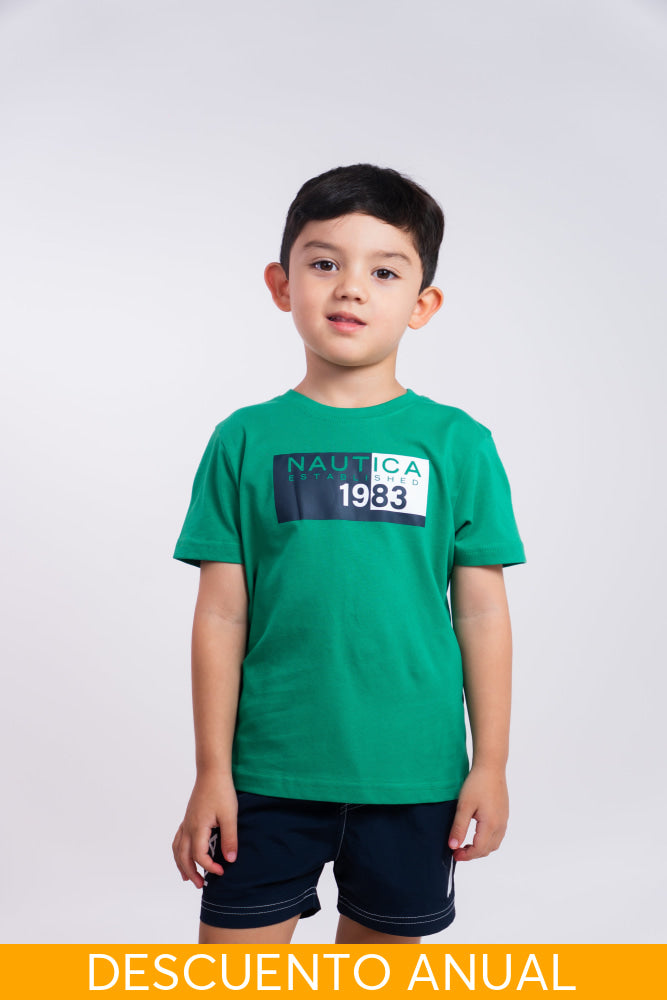Camiseta Kids Nautica Playeras