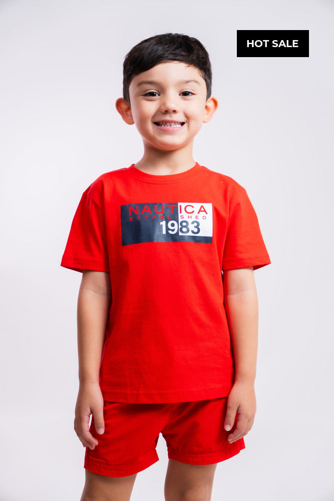 Camiseta Kids Nautica Playeras