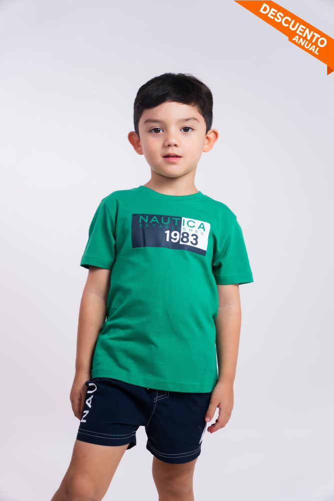 Camiseta Kids Nautica Playeras