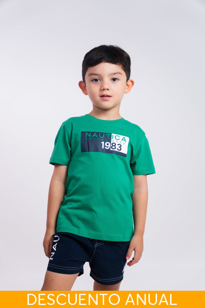 Camiseta Kids Nautica Playeras