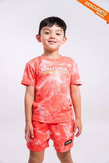 Camiseta Kids Nautica Playeras