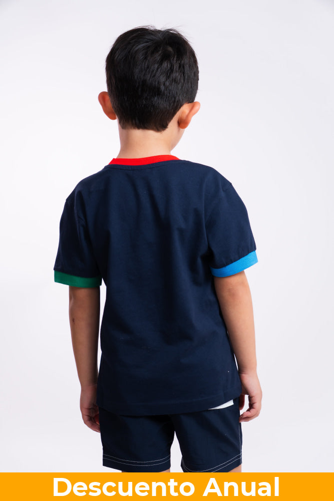 Camiseta Kids Nautica Playeras