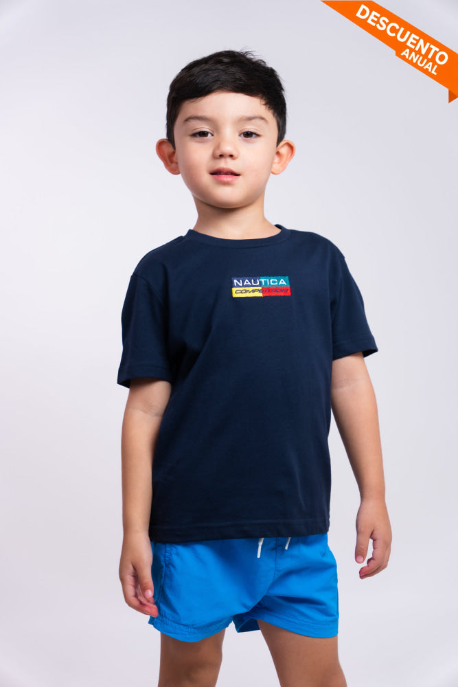Camiseta Kids Nautica Playeras
