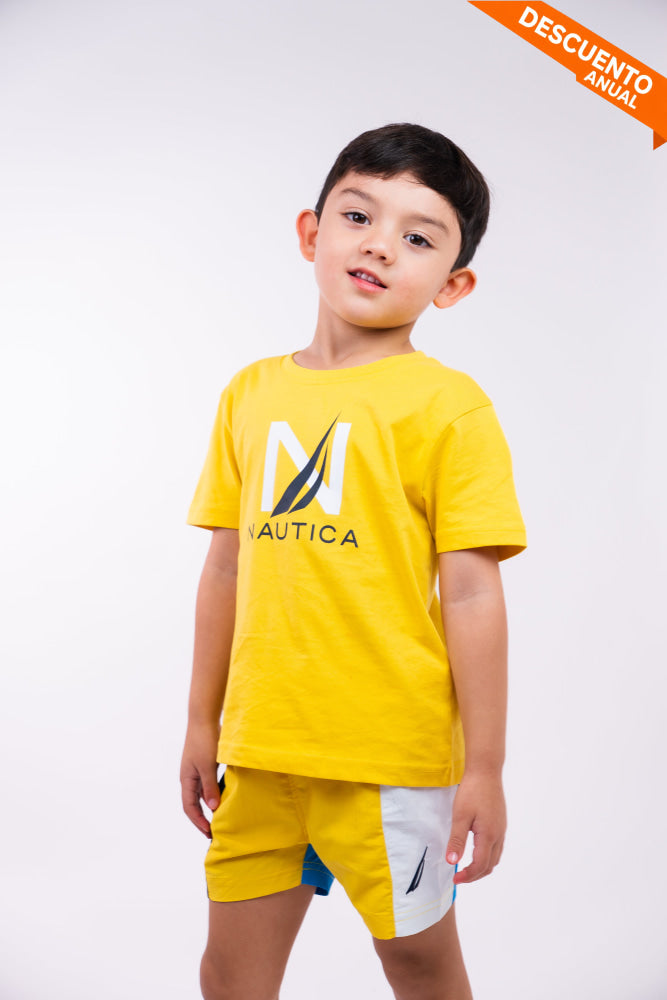 Camiseta Kids Nautica Playeras