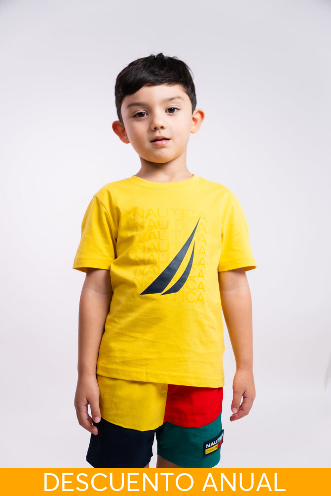 Camiseta Kids Nautica Playeras