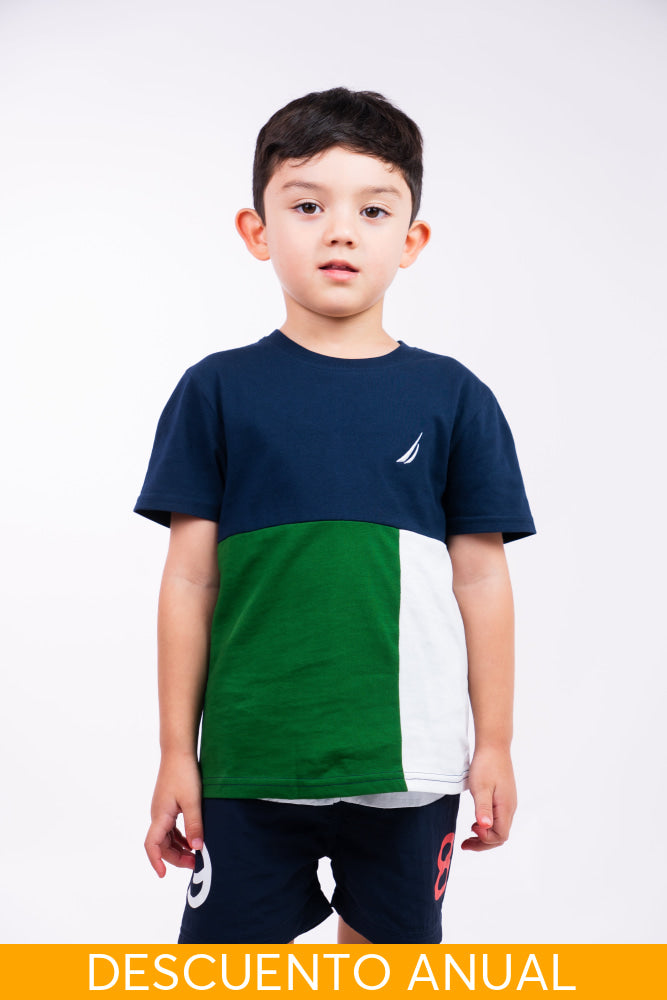 Camiseta Kids Nautica Playeras