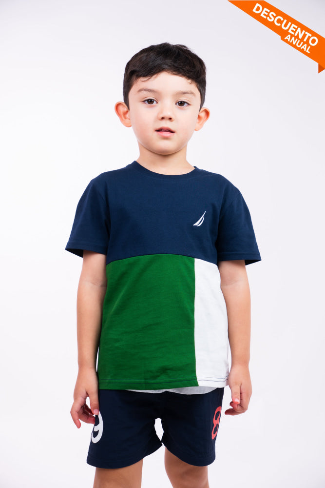 Camiseta Kids Nautica Playeras