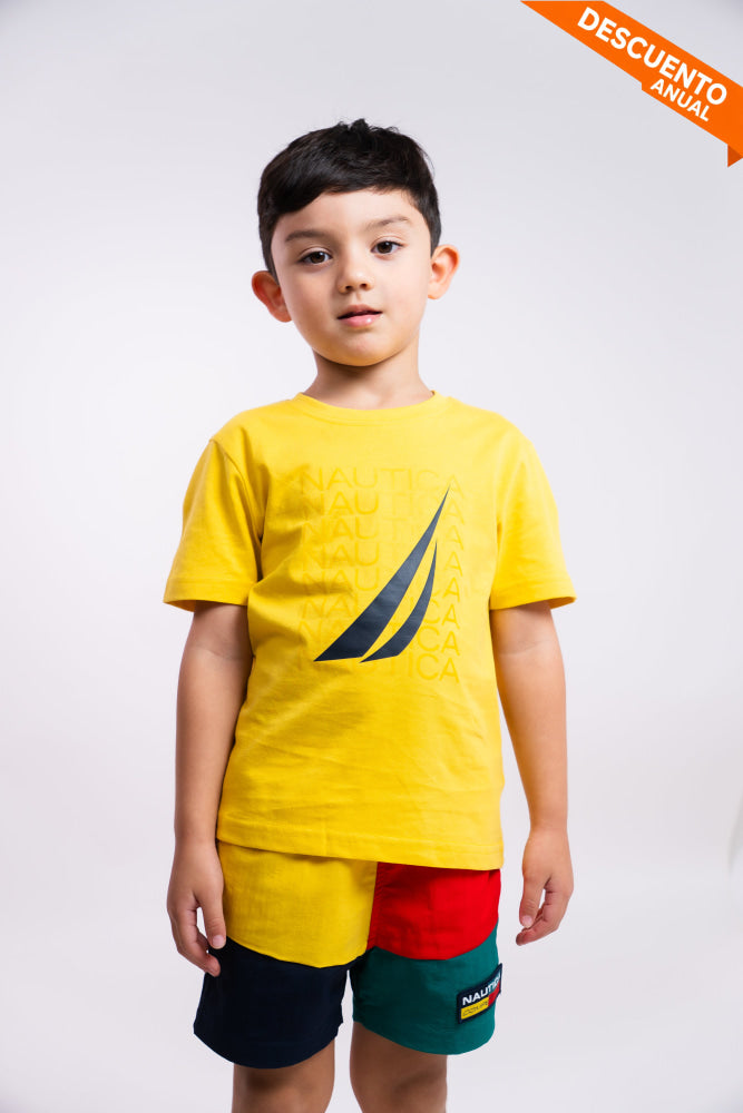 Camiseta Kids Nautica Playeras