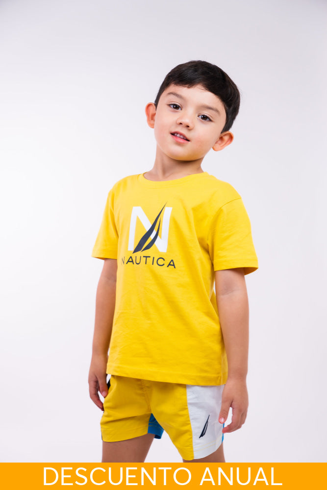 Camiseta Kids Nautica Playeras