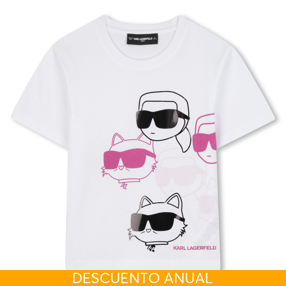 Camiseta Kids Niña Karl Lagerfeld Camisetas Kids