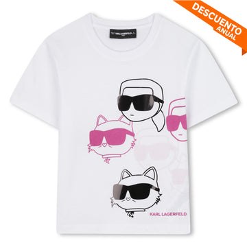 Camiseta Kids Niña Karl Lagerfeld Camisetas Kids