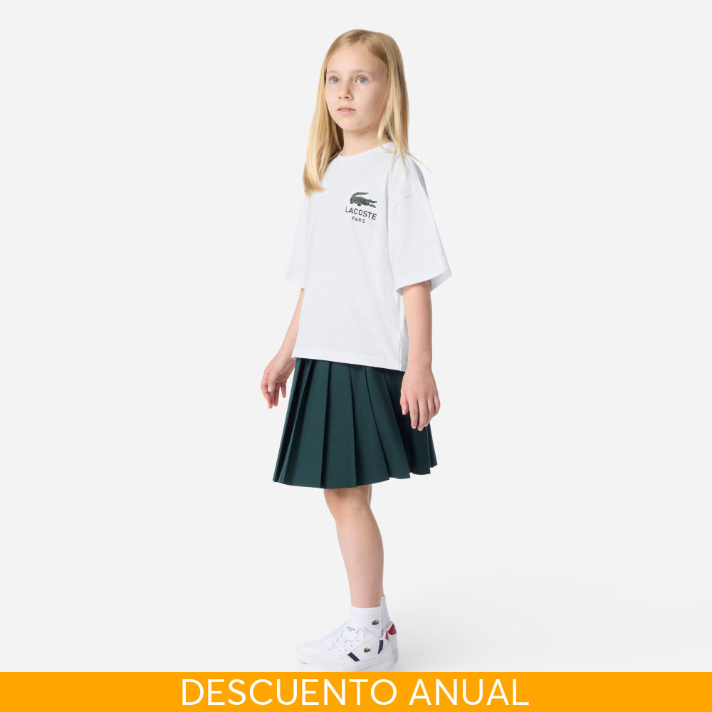 Camiseta Kids Niña Lacoste - Camiseta Kids